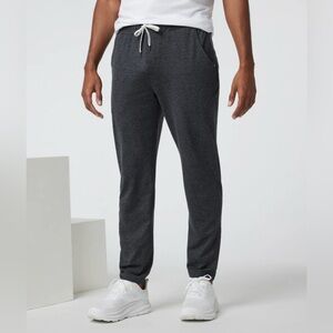 •VUORI• Ponto Performance Pant 30" Charcoal Heather Grey DreamKnit